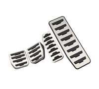 Couvre Pédale Embrayage Pour Range Rover Pour Evoque Pour Discovery Pédales Voiture Sport F Repose-pieds Couvercle Pédale Frein À Gaz Accessoires Antiderapant Pédales(4Pcs Mt with rest)