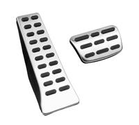 couvre-pédale frein Compatible avec Hyundai pour Azera 2018-2020 Pédale d'accélérateur de voiture Pédales de frein Housse antidérapante Coussinets Garniture(AT 2pcs)