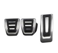 couvre-pédale frein Compatible avec Seat pour Leon MK3 2013-2019 Pédale de voiture Accélérateur Frein Repose-pédale Couvre-pédale(MT)
