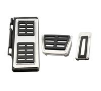 couvre-pédale frein Compatible avec Seat pour Leon MK3 2013-2019 Pédale de voiture Accélérateur Frein Repose-pédale Couvre-pédale(AT with Rest 1)