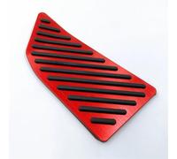 couvre-pédale frein Compatible avec Toyota pour C&orolla 2019-2023 Plaque de pédale d'accélérateur de voiture en aluminium Couvercle antidérapant pour pédale de frein(Footrest 1pcs Red)