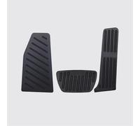 couvre-pédale frein Compatible avec Toyota pour RAV4 2019-2024 Accessoire Accélérateur Frein Pédale antidérapante Pièces automobiles(Black 3pcs)