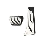 couvre-pédale frein Compatible avec X3 F25 2011-2017 Housse de protection pour pédale de frein à gaz de voiture(AT Without Rest)