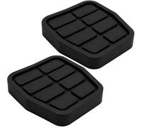 Couvre Pédale Frein Embrayage x2 pour VW Golf Polo 6X0721173A Click&Fit | 1978-2010. Pour Passat Sharan Transporter Caddy Lupo, Seat Ibiza Alhambra, Audi 80 90. Boîte manuelle. Caoutchouc pédale noir