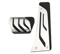 Couvre-Pédale Frein Pour BMW Pour X3 Pour X4 G01 2018 2019 2020 2021 Pédale D'accélérateur De Frein D'embrayage Repose-pied Housse Morte Remplacez Les Pédales Votre Voiture(AT)