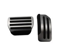 Couvre Pédale Frein Pour Nissan Pour March Pour Maxima Auto Acier Inoxydable AT MT Voiture Gaz Carburant Frein Repose-pieds Pédale Accessoires Couvre Pédale Embrayage(AT)