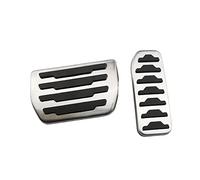 Couvre-Pédale Frein Pour Range Rover Evoque Discovery Sport AT MT Auto Frein Repose-pieds Pédale Autocollants Styling Cover Pads Accessoires De Voiture(AT Without Rest)