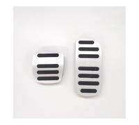 Couvre-pédale Kit Pédales Voiture Compatible Avec Mitsubishi Pour Delica Van 2010-2023 Accélérateur Frein À Gaz Embrayage Couvercle Repose-pieds(2 pièces)