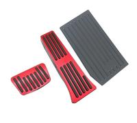 Couvre PéDale Padals De Voiture Couvre-couvre-pavés Fit User For Hyundai Tucson 2021 2022 Nx4 Accélérateur Hybride Free Fonction Pédale Plaque Couvercle Accessoires(3pcs Black Red)