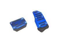 Couvre-pédale Pédale Automobile Type Universel, Pédale D'accélérateur De Frein Modifiée, Pédale D'embrayage En Coussinet Antidérapant Voiture Recouvrement Repose-Pieds(AT-Blue)