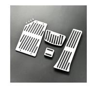 Couvre Pédale Pédale D'accélérateur Frein Gaz Pour Hyundai Pour Santa Fe Pour Mistra IX35 I35 IX45 I30 I40 Pour Avante Pour Veloster Pour Genesis Repose-pieds Voiture(Alloy AT 4piece)