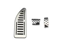 Couvre-Pédale Pédales de Voiture pour Jeep Compass 2017 2018 2019 2020 2021 Pédale d'accélérateur et de Frein Repose-Pieds Pédales Couvre-pédales Pédale d' Frein(at with Rest B)