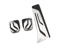 Couvre-pédale Pour BMW Pour Série 3 Pour G20 G21 2020-2023 Accessoires en acier inoxydable Accélérateur Frein Repose-pieds Pédale Pads Voiture Recouvrement Repose-Pieds(MT 3pc)