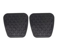Couvre Pédale pour Civic 9e 8e 7e Génération 2001 2002 2003 2004 2005 2006-2017, Couvre-pédales De Frein Et d'embrayage en Caoutchouc, 46545-SH3-000 Pédales Frein Voiture (Couleur : 2Pc)