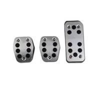 Couvre Pédale pour Fiesta at MT MK7 2009-2015 pour La Nouvelle Fiesta 2009-2019 Pédales De Voiture Pad Couvre-pédale en Alliage D'aluminium Couvercle Pédale d'embrayage(MT 3PCS H)