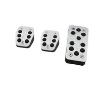 Couvre-pédale pour Focus 2, 3, 4, MK2, MK3, MK4 2005-2018, pour Kuga Auto - Pédales d'accélérateur de voiture - Pédales de frein et d'embrayage - Noir - 3 pièces