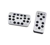 Couvre-pédale pour Focus 2, 3, 4, MK2, MK3, MK4 2005-2018, pour Kuga Auto - Pédales d'accélérateur de voiture - Pédales de frein et d'embrayage - Noir - 3 pièces