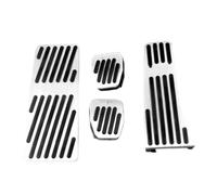 Couvre Pedale Pour Mazda 3 BP CX-30 MX-30 2020 2021 2022 2023 Voiture Accélérateur Frein Embrayage Pédale Repose-pieds Pédale Plaque Couvre Plaquettes Accessoires Pedals Protection Cover(MT 4pcs)
