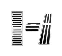 Couvre Pedale Pour Panamera 970 2013-2016, Pédales D'accélérateur Automatique En Acier Inoxydable AT MT, Pédales De Frein Antidérapantes(3 pcs)