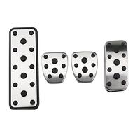 Couvre-Pédale Pour Subaru Forester 2006-2018 XV 2012-2017 Impreza 2006-2015 Pédale De Frein À Gaz Repose-pieds Couvre-pédales Kit Pédales Voiture(MT With Rest)