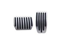 Couvre Pédale Pour Tesla Pour Model Y Pour Juniper 2025 : Tapis Pédales Antidérapants En Aluminium Haute Performance Pour Accélérateur Frein Repose-pieds Voiture(Silvery)