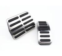 Couvre Pedale Pour VW Pour Polo Pour Golf 4 Pour Bora Pour Beetle Pour RSi Pour GTI R32 LHD AT MT Pédale Pad Pédales Voiture(For AT1)
