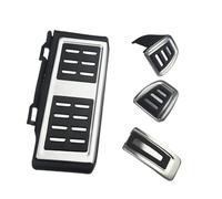 Couvre Pédale Pour VW pour t-roc pour ROC pour Tiguan 2017 2018 2019 couvre-pédale de voiture en acier inoxydable Pédales Frein Voiture (Taille : MT With Rest Pedal)
