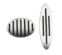 Couvre-Pédale Repose-Pieds Automatique Couvercle pédale d'embrayage Frein à gaz pédales Voiture pour BMW pour Mini pour Cooper JCW S R55 R56 R60 R61 F54 F55 F56 F60 Pédale d' Frein(2piece for at)