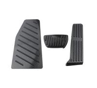 Couvre Pédale Revêtement Aluminium Pour Pédale D'accélérateur Pédale Frein Repose-pieds Sans Perçage Pour Toyota Pour RAV4 Pour XA50 2019-2022 Repose-pieds Voiture(AT with restpedal)