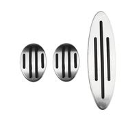 Couvre-pédales Acier Inoxydable pour Mini pour One pour Trappe pour Toit pour Rigide pour Countryman pour JCW AT MT sans Perceuse Capuchons Pédales