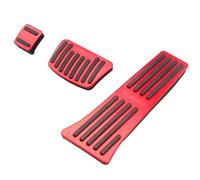 Couvre-pédales D'accélérateur De Frein Et D'embrayage Repose-pieds Coussinets Pour Tucson TL 2015-2020 Pedal Protective Cover Car(Red AT 3pcs)