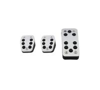 Couvre-pédales D'accélérateur Frein Et D'embrayage Pour Ford Pour Focus 2 MK2 3 4 MK3 MK4 Pour Kuga PourEscape ST (2005-2017) Pédale Frein D'embrayage(3 piece Black MT)