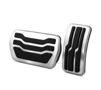 Couvre-pédales de frein à pied de voiture pour Lincoln pour Corsair 2020 2021 2022 Pédales de voiture Accélérateur Frein antidérapant Repose-pied Accessoires en acier inoxydable (couleur : 3 pièces