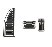 Couvre-pédales De Frein Et D'accélérateur En Acier Inoxydable Pour Ford Pour Focus 2 3 4 MK2 MK3 MK4 RS ST 2005 2006-2023 décorer(AT with rest)