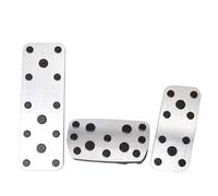 Couvre-pédales De Frein Et D'accélérateur En Aluminium Sans Perçage Pour Subaru Pour Forester 2006, 2007, 2008-2018 pour AT et MT(AT 3pcs 2)