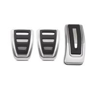 Couvre-pédales de voiture en acier inoxydable pour VW Crafter For MAN pour TGE pour Torsus pour Terrastorm 2018 ~ 2025 - Repose-pieds de frein à gaz (3 pièces MT) (3 pièces MT)