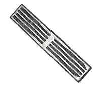 Couvre-pédales En Acier Inoxydable Pour Jaguar XE XF E-Pace F Pour Pace Pour Range Rover Pour Velar 2016 2017 2018 2019 HGNMPGVVTZ(REST PEDAL)