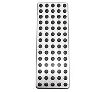 Couvre-PéDales,Pedale Voiture Accélérateur De Voiture Panneau Frein Pédale Couvercle La Plaque Utilisation adaptée pour Mazda 3 6 BM GJ CX3 CX-5 CX5 KF AXELA ATELZA 2017 2019(1Pc Rest)