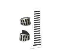 Couvre Pédales Pédales Acier Inoxydable Pour Jetta Pour MK6 2012-2017 Conduite À Gauche - Revêtement Pédale D'accélérateur Repose-pieds Style Automobile Coussinet Pour Pédales