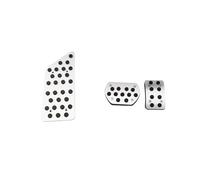 Couvre Pédales Pour Citroen C5 2013-2019 C6 2017-2019 Accessoires de couverture de repose-frein à gaz de pédales de voiture Voiture Repose-Pieds Pédale(AT with REST)