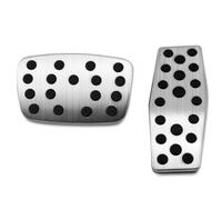 Couvre Pédales Pour GMC pour TERRAIN 2018 2019 2020 2021 Car Styling Gaz Frein Pédale Pads Couverture Voiture Repose-Pieds Pédale(Steel With Clip AT)