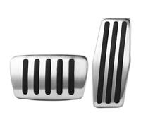 Couvre Pédales Pour GMC pour TERRAIN 2018 2019 2020 2021 Car Styling Gaz Frein Pédale Pads Couverture Voiture Repose-Pieds Pédale(Steel NO Clip 2pc AT)