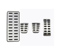 Couvre Pédales Pour Ix25 Creta Accent Verna Solaris Sedan 2011-2017 Pour K2 Rio Soul KX3 Car Brake Repose Foot Pedals Covers Coussinet Pour Pédales(MT with Rest)