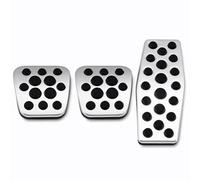 Couvre Pédales Pour OPEL Pour Mokka Pour Vauxhall Pour ASTRA J Pour Insignia Car Styling Gaz Frein Pédale Pads Couverture Voiture Repose-Pieds Pédale(Aluminium NO Clip MT)