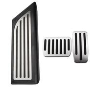 Couvre Pédales Pour Tesla pour modèle 3 2017-2021 pédale morte repose-pieds pédale housse protection accessoires pédales voiture Voiture Repose-Pieds Pédale(AT With Style 1 Rest)