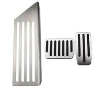 Couvre Pédales Pour Tesla pour modèle 3 2017-2021 pédale morte repose-pieds pédale housse protection accessoires pédales voiture Voiture Repose-Pieds Pédale(AT With Style 2 Rest)