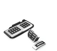 Couvre Pédales Pour VW Pour Golf 7 Pour VII Pour GTi MK7 Pour Passat B8 Voiture Pied Carburant Frein Embrayage Couverture Pédales Voiture Repose-Pieds Pédale(AT)