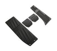 Couvre Pédales Voiture pour 1 Série 3 X1 E39 E46 E87 E90 E91 E92 Accélérateur Gaz Carburant Frein Repose-Pieds Pédale Pads Non-perçage Antidérapant(Black Drill for MT)