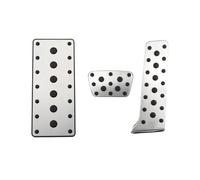 Couvre Pédales Voiture pour GS 2012-2017 pour is pour LS 2013-2017 Couvercle Pédale Frein D'accélérateur Voiture sans Perçage(3Pc at with Rest)