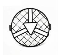 Couvre-phares Phare De Moto De 6,5 Pouces Pour Cafe Pour Racer Pour Cruiser, Grille De Protection Pour Phare Avant Couvre Phare Gril Protecteur(A)